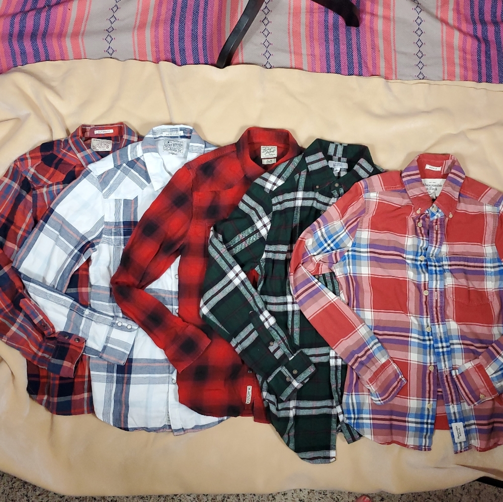 Mens flannel bundle